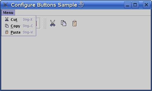 Configure Buttons Sample